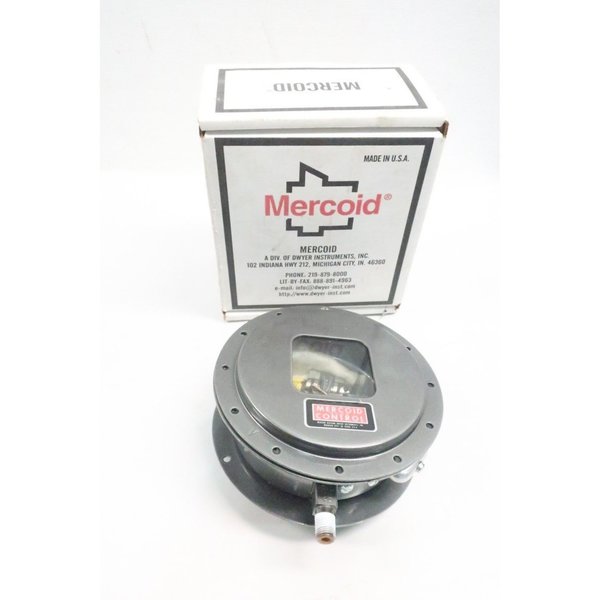 Mercoid Pressure Switch 1/4in 25-600psi 120/240/440v-ac DAW-23-3-10S